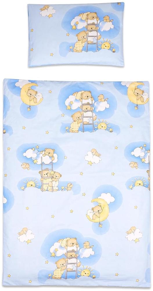 2-teiliges Baby Kinder Bettbezug 120 x 90 cm mit Kopfkissenbezug - Muster 4 Bild 1