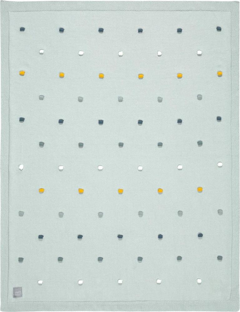 Laessig Dots Decke Light Mint Bild 1