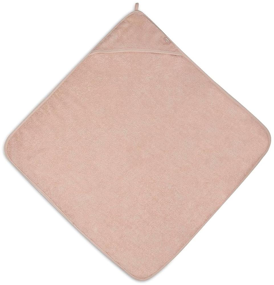 Jollein Kapuzenhandtuch Frottee 75x75cm Pale Pink Bild 1