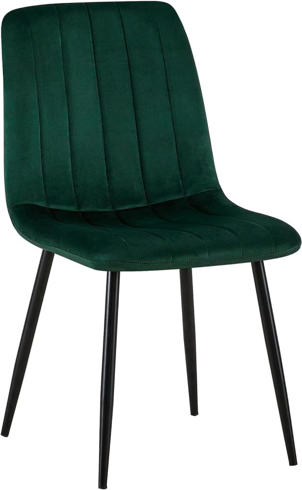 Stuhl Dijon Samt, grün Bild 1