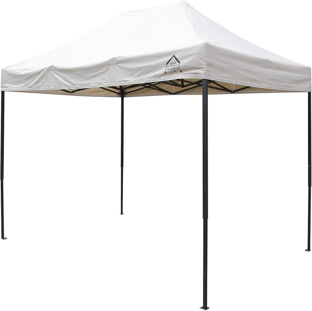 All Seasons Gazebos 3x2m vollständig wasserdichtes Faltpavillon - Beige Bild 1