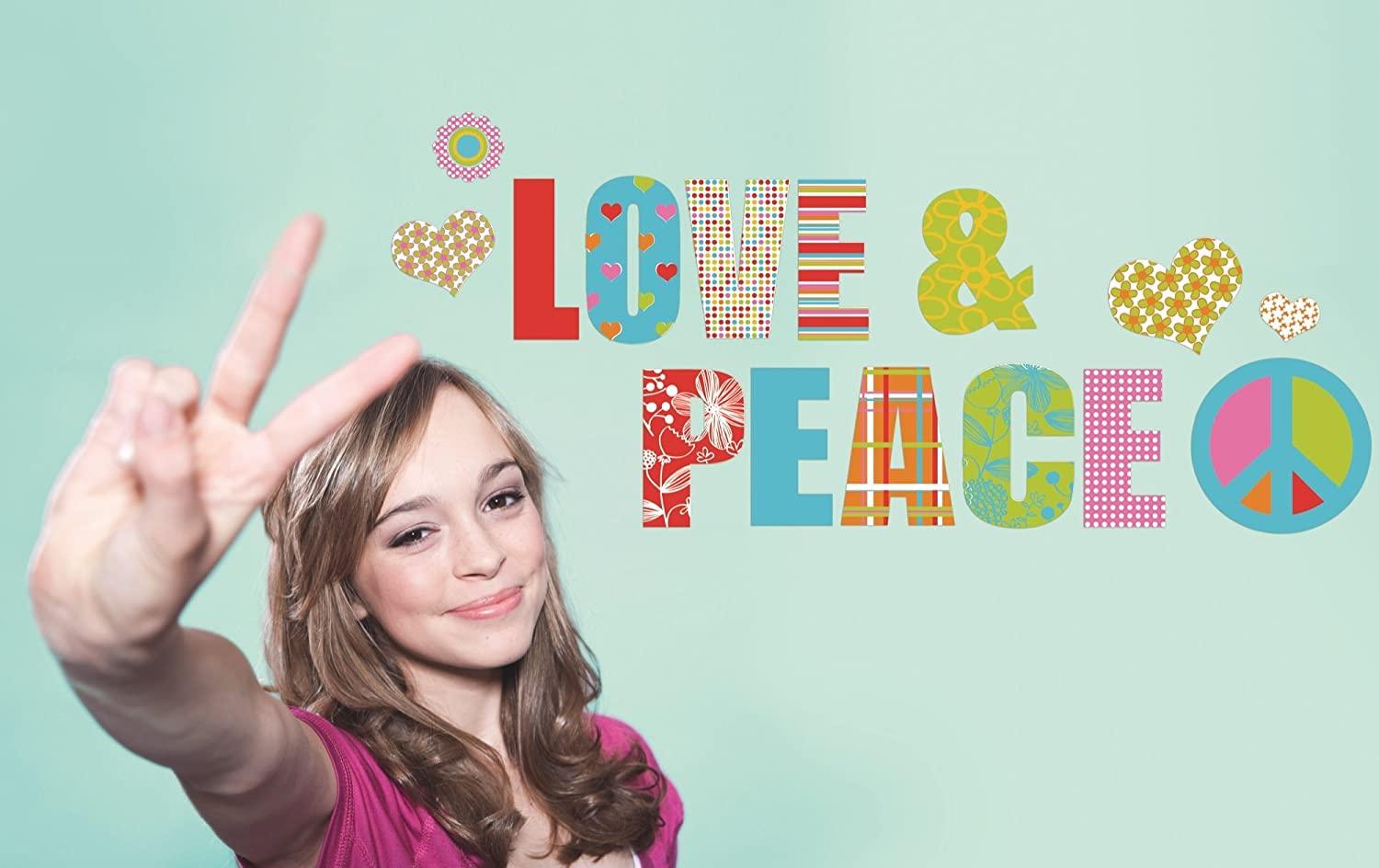 Deco-Sticker Love and Peace Bild 1