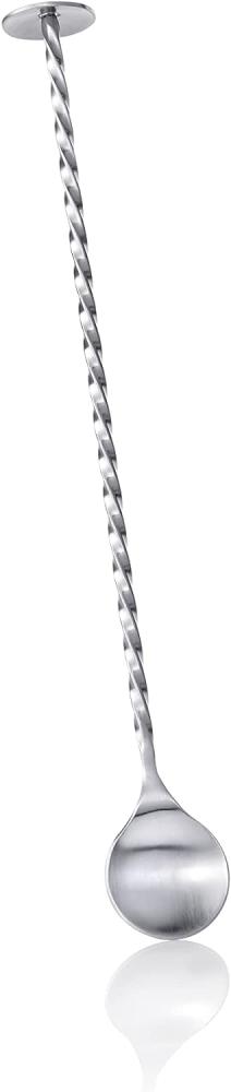 bredemeijer Longdrink spoon twisted 25. 4 cm Matt steel Bild 1