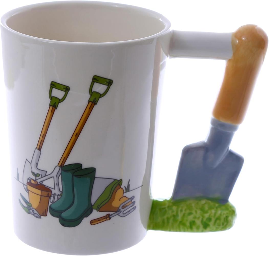 Puckator Subito Erhältlich Tasse Mug Colation aus Keramik mit Griff in Form Einer Schaufel für Garten Bild 1