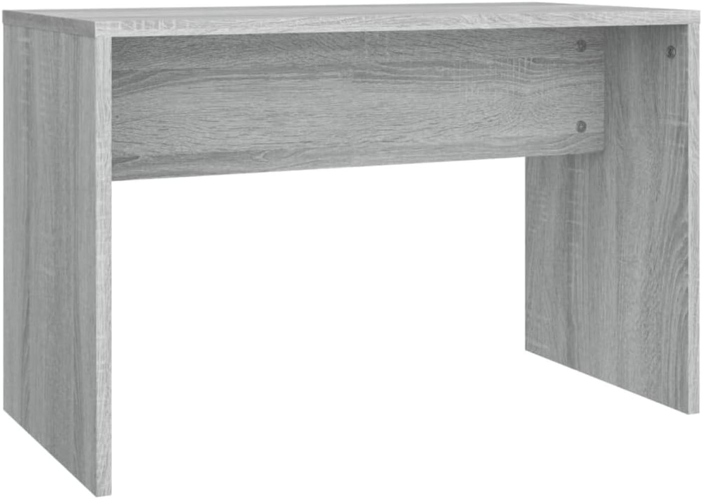 Schminkhocker Grau Sonoma 70x35x45 cm Holzwerkstoff Bild 1