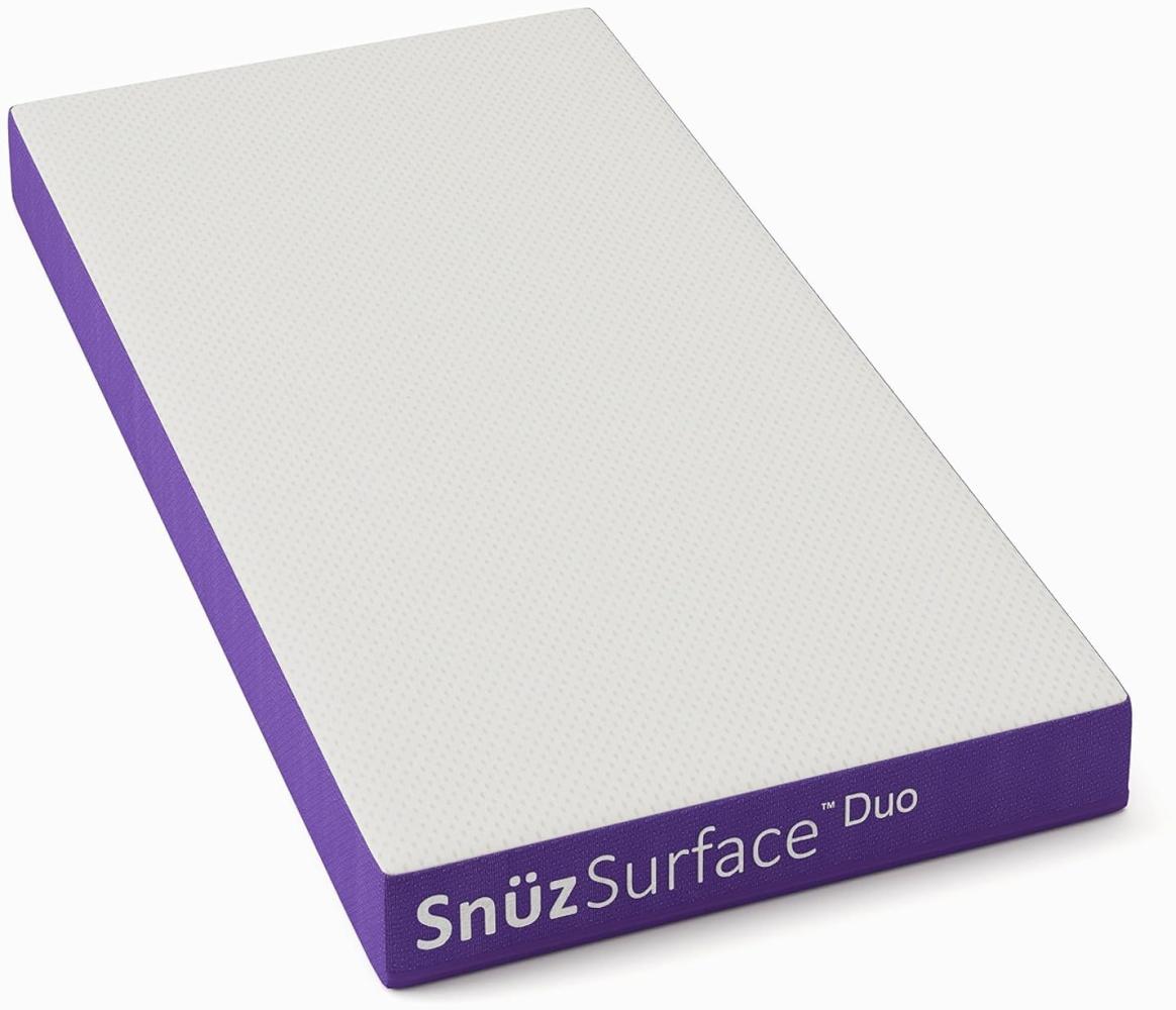 Snüz SnuzSurface Doppelseitige Kinderbett-Matratze, 70 x 140 cm, Baumwolle, White, Cot Bed (70x140cm) Bild 1