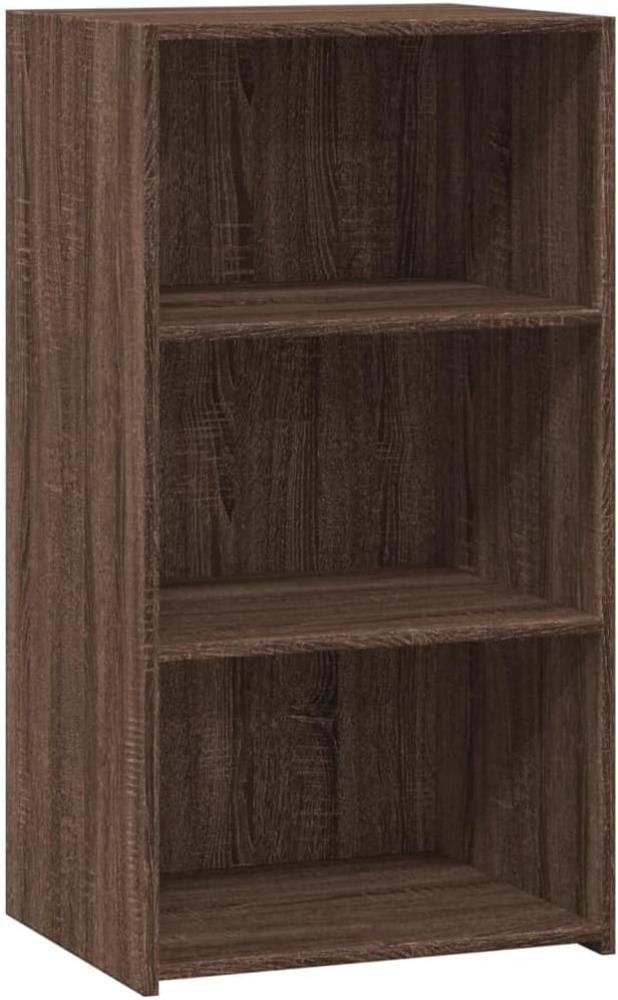 Sideboard Braun Eichen-Optik 50x41x93 cm Holzwerkstoff 846368 Bild 1