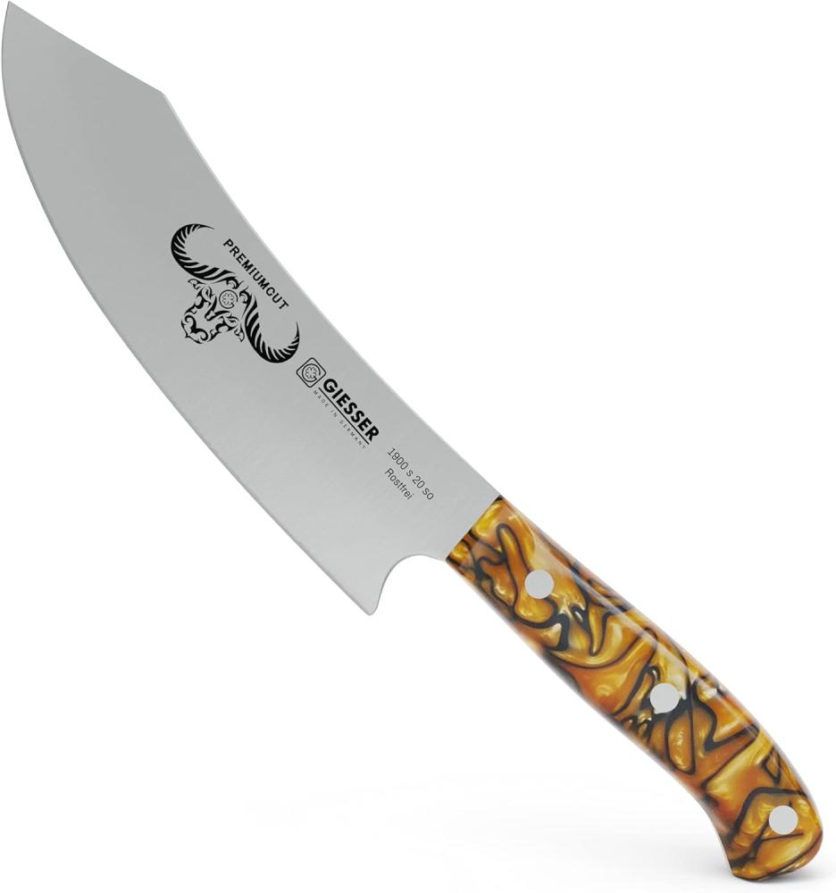 GIESSER Premiumcut Chefs-Messer, Klingenlänge: 200 mm Spicy Orange Bild 1