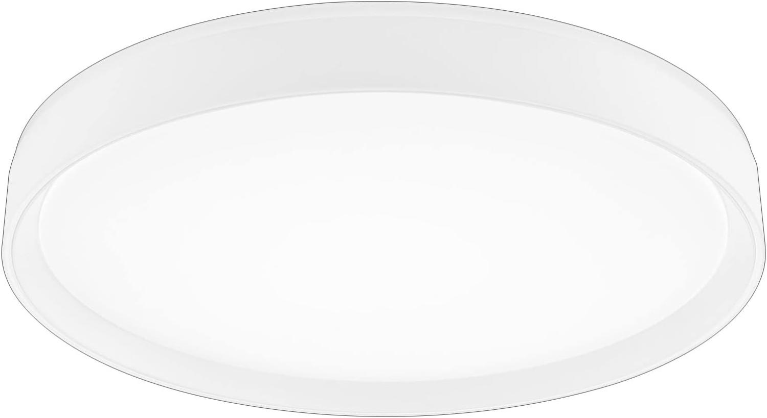 Fischer & Honsel 21079 LED Deckenleuchte Paon weiß 50cm 3-Step dimmbar 3000K Bild 1