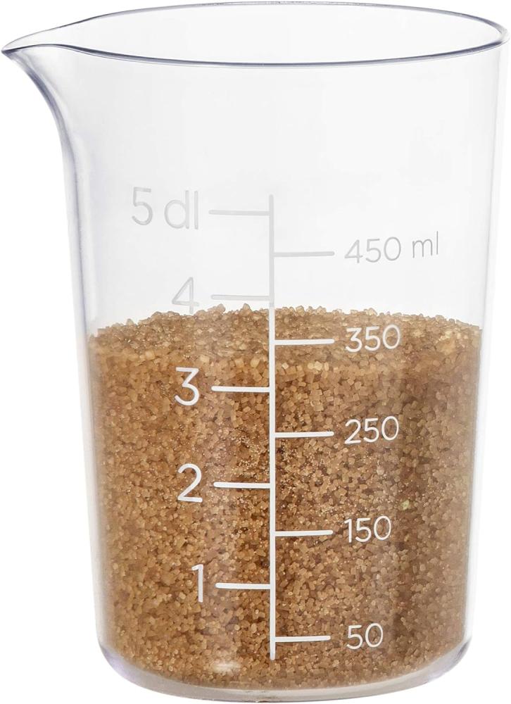 GastroMax Messbecher, 0,5 Liter, transparent Material: SAN, Maße: (B)100 x (T)100 x (H)120 mm (6406-90) Bild 1