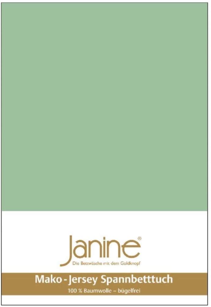 Janine Spannbetttuch 5007 Mako Jersey 140/200 bis 160/200 cm lind Fb. 26 Bild 1