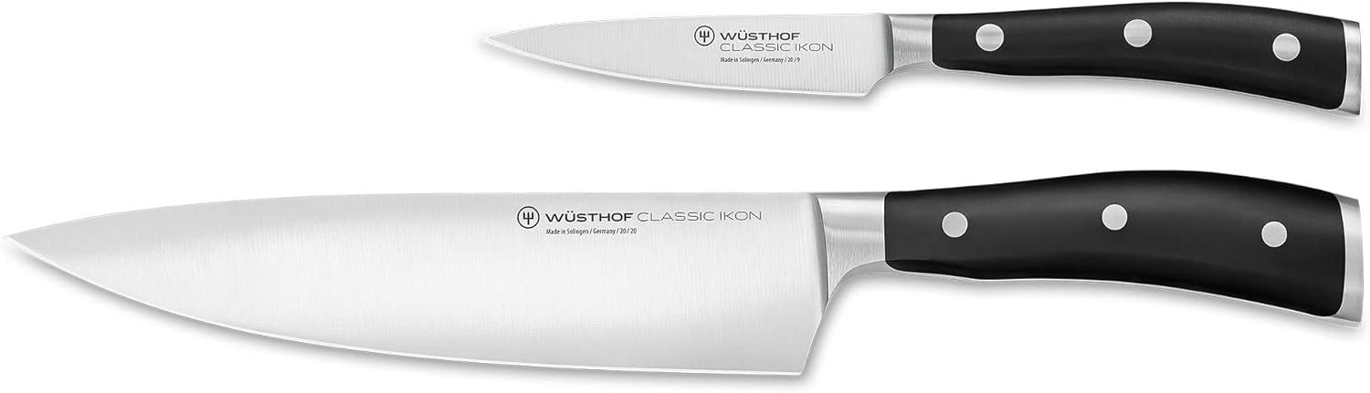 Wüsthof Messer Set mit 2 Messern Knife set with 2 knives Classic Ikon cm 9606 Bild 1