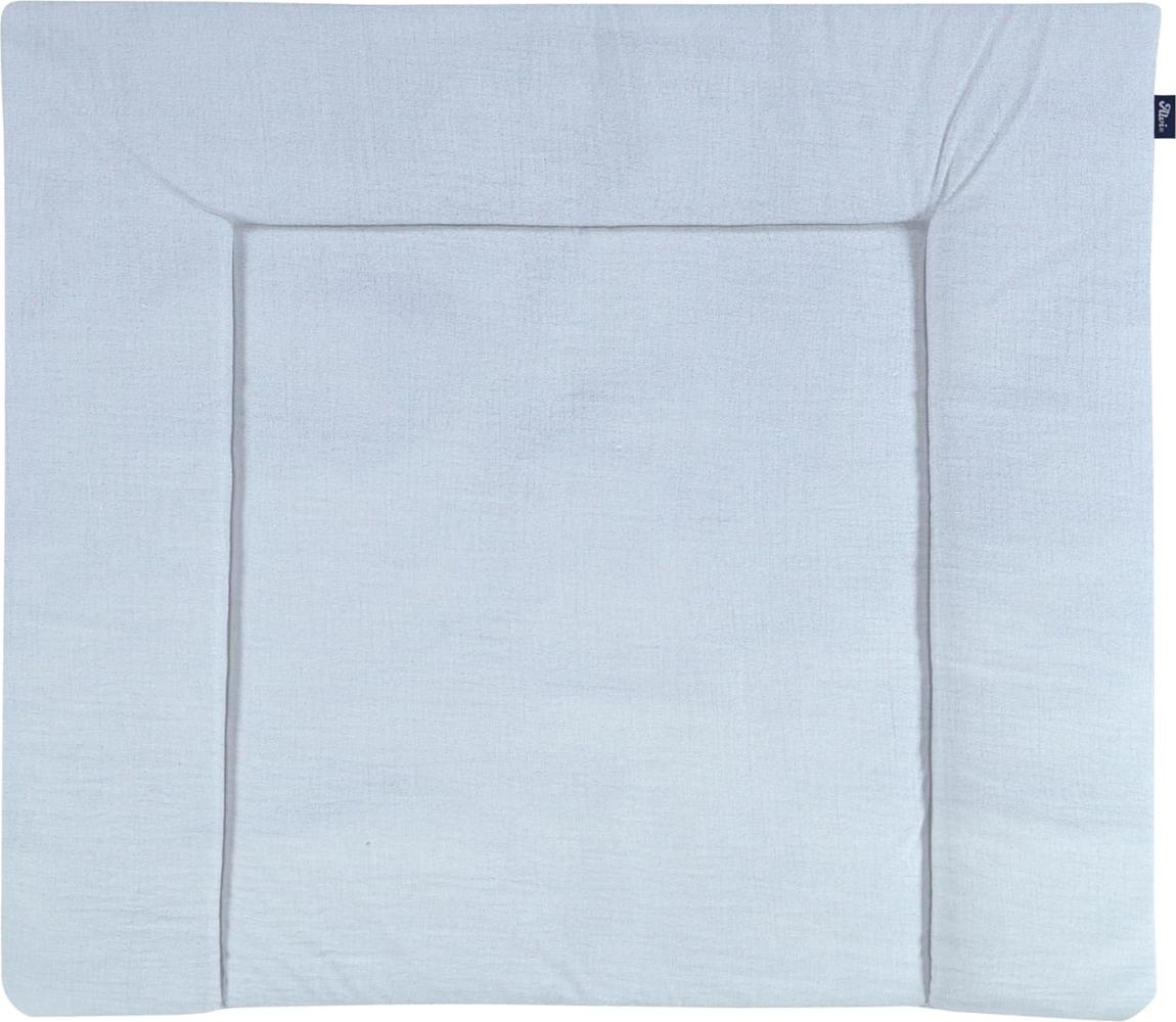 Alvi Mull Wickelauflage 70x85 cm für Wickeltisch - Baby Wickeltischauflage Atmungsaktiv - 100% Baumwolle, abwaschbar - Hygienische Wickelunterlage waschbar für unterwegs Bild 1