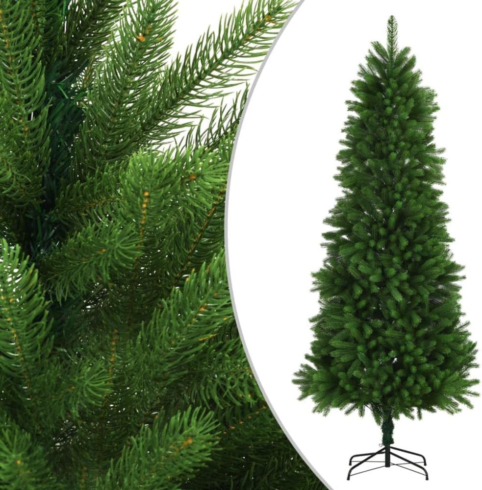 vidaXL Künstlicher Weihnachtsbaum Naturgetreue Nadeln 240 cm Grün Bild 1