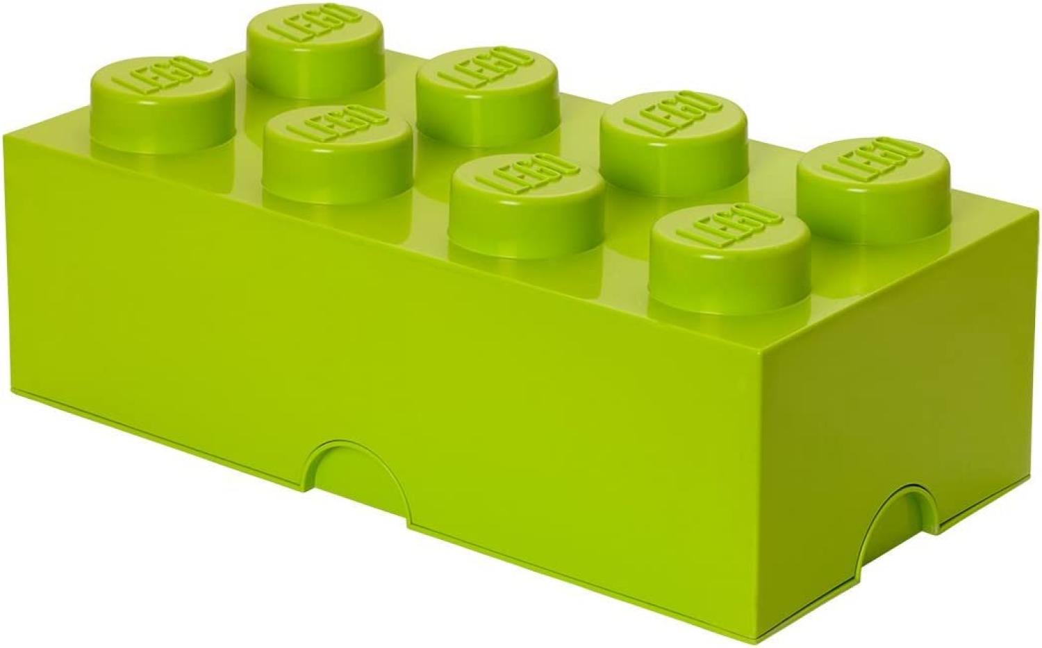Lego 'Storage Brick 8' Aufbewahrungsbox lindgrün Bild 1