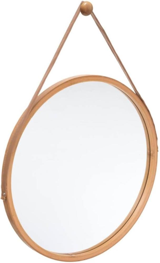 Deko-Spiegel, rund, hängend, weiß, Ø 38 cm Bild 1