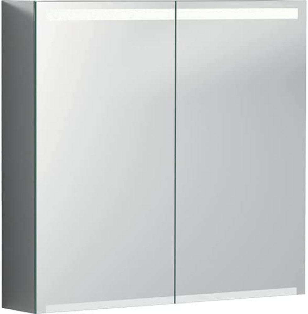 Geberit Option Spiegelschrank mit Beleuchtung, zwei Türen, Breite 75 cm, 500205001 - 500. 205. 00. 1 Bild 1