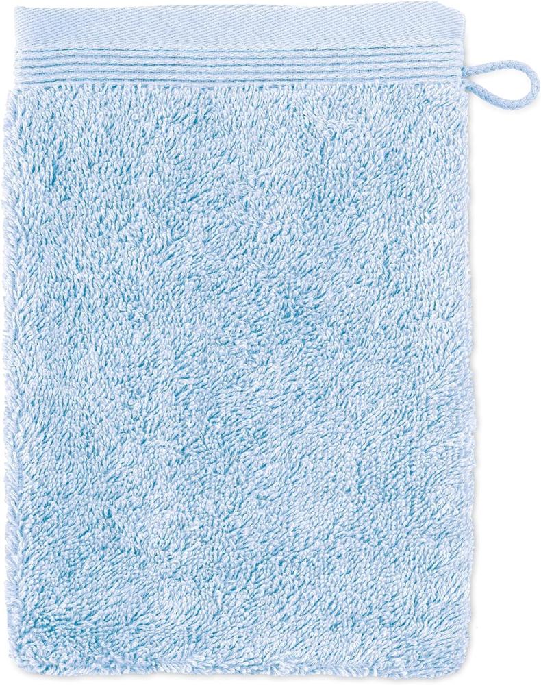 möve Superwuschel Waschhandschuh 20 x 15 cm aus 100% Baumwolle, aquamarine Bild 1