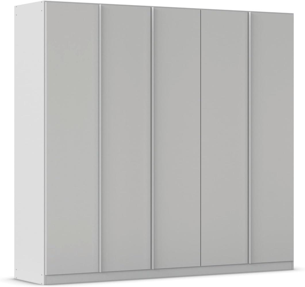 Kleiderschrank Drehtürenschrank Monostar | 5-türig | seidengrau 226 x 210 x 54 Bild 1