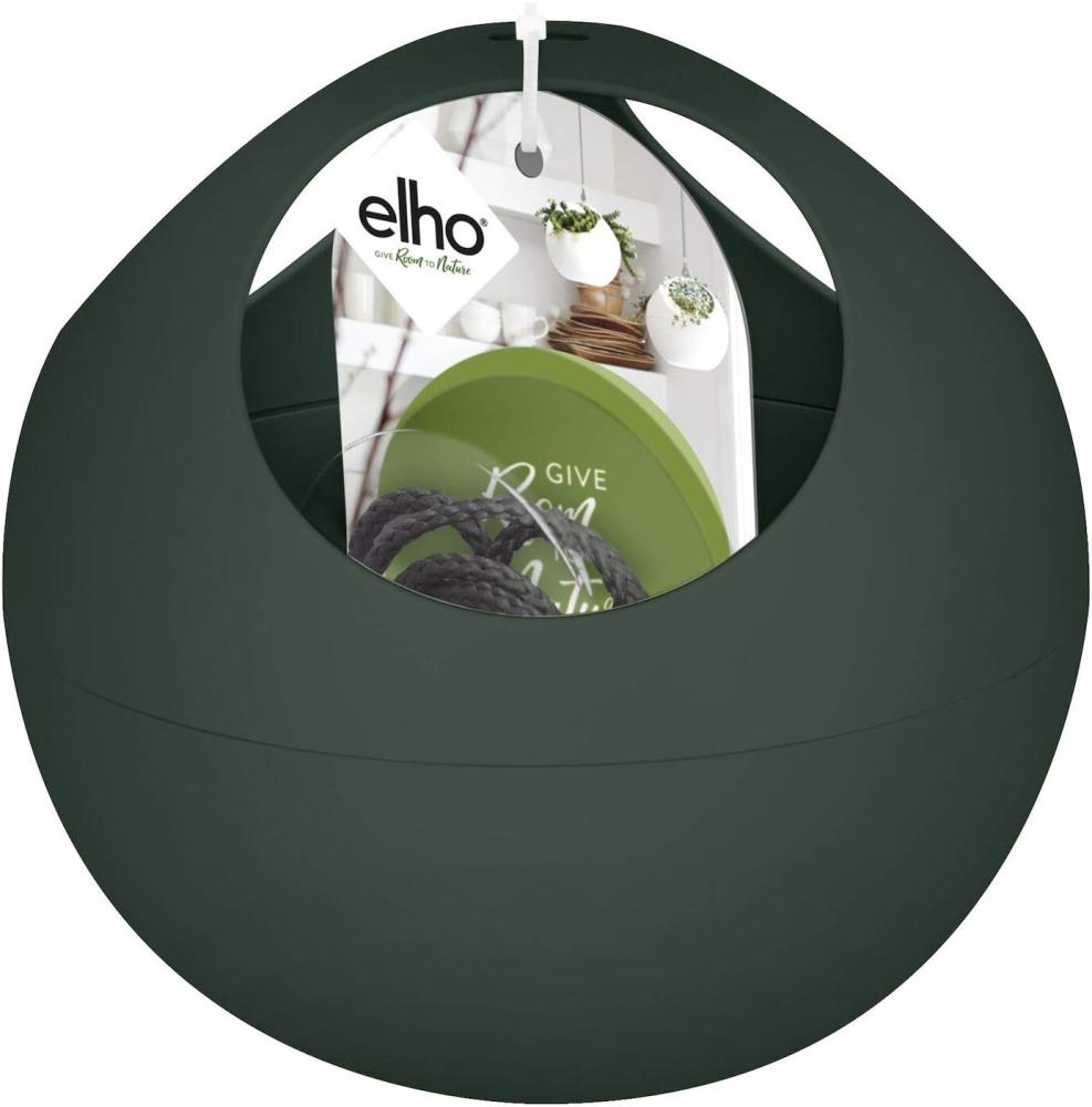 Elho B. for Soft Air - Blumentopf - Laubgrün - Drinnen - Ø 18 x H 16. 1 cm Bild 1