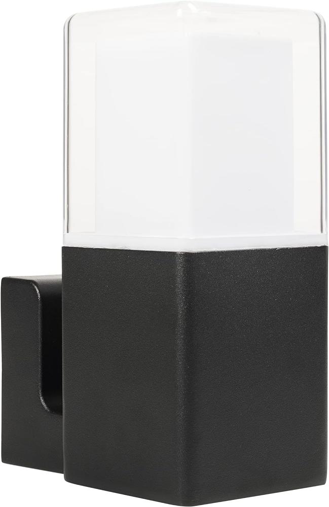 Smartwares OOL-50015 Schwarze Außenwandleuchte – Nachhaltige LED – Aluminiumgehäuse Bild 1