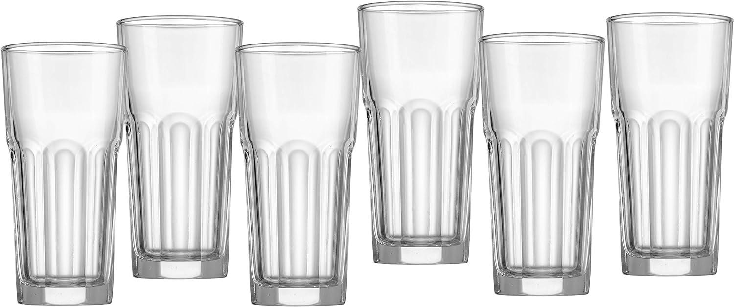 Ritzenhoff & Breker Longdrinkglas RIAD, 280 ml konisch, aus hitzebeständigem Klarglas, spülmaschinenfest beinhaltet: 6 Stück (813067) Bild 1