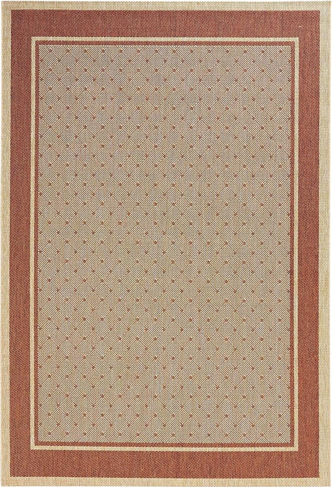 Flachgewebe Teppich Classy Terracotta - 200x290x0,8cm Bild 1