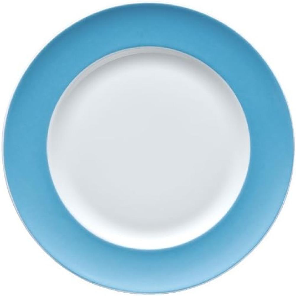 Thomas Sunny Day Brotteller, Teller, Kuchenteller, Dessertteller, Porzellan, Waterblue / Blau, 18 cm, 10218 Bild 1