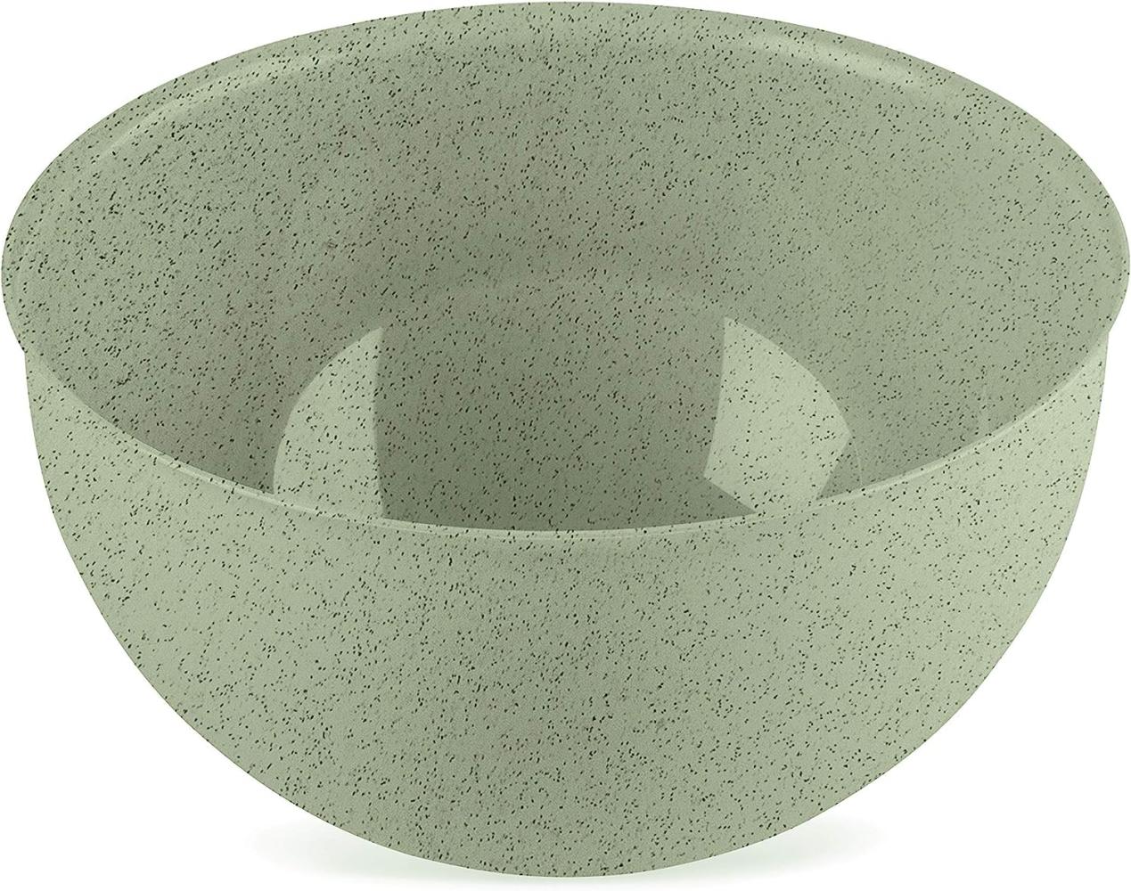 Koziol Palsby M Schüssel, Schale, Schälchen, Salatschüssel, Obstschale, Kunststoff, Organic Green, 2 L, 3805668 Bild 1