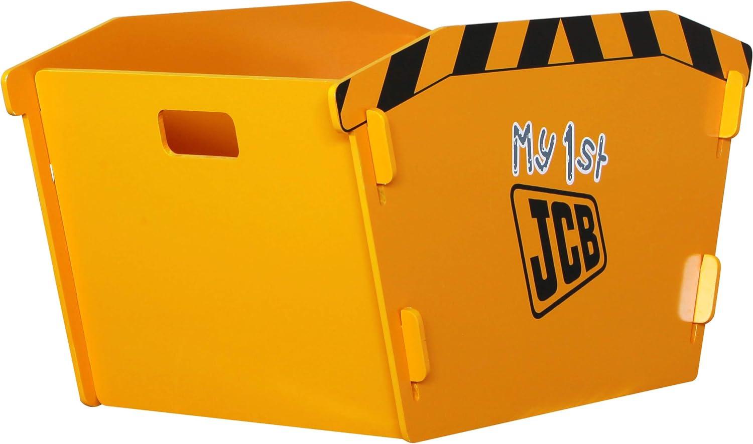 JCB Spielzeugregal Regal Truhe Aufbewahrungsbox Bild 1