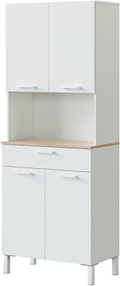 Habitdesign Küche, Holz, 4 Türen, 72 cm (Largo) x 186 cm (Alto) x 40 cm (Fondo) Bild 1