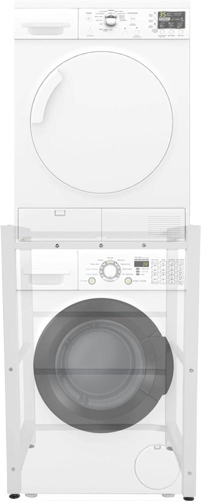 Waschmaschinenregal Medina (Farbe: weiß) Bild 1