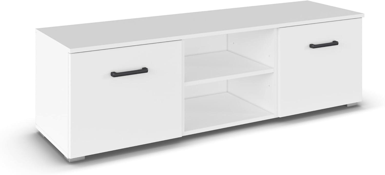 Rauch Möbel Allrounder TV-Element, Holzwerkstoff, Weiß, 140x43x42 Bild 1