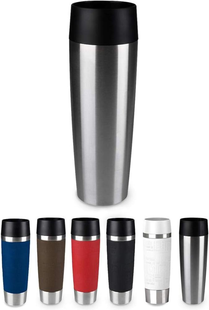 emsa Isolierbecher Travel Mug Grande silber 0,5 l Bild 1