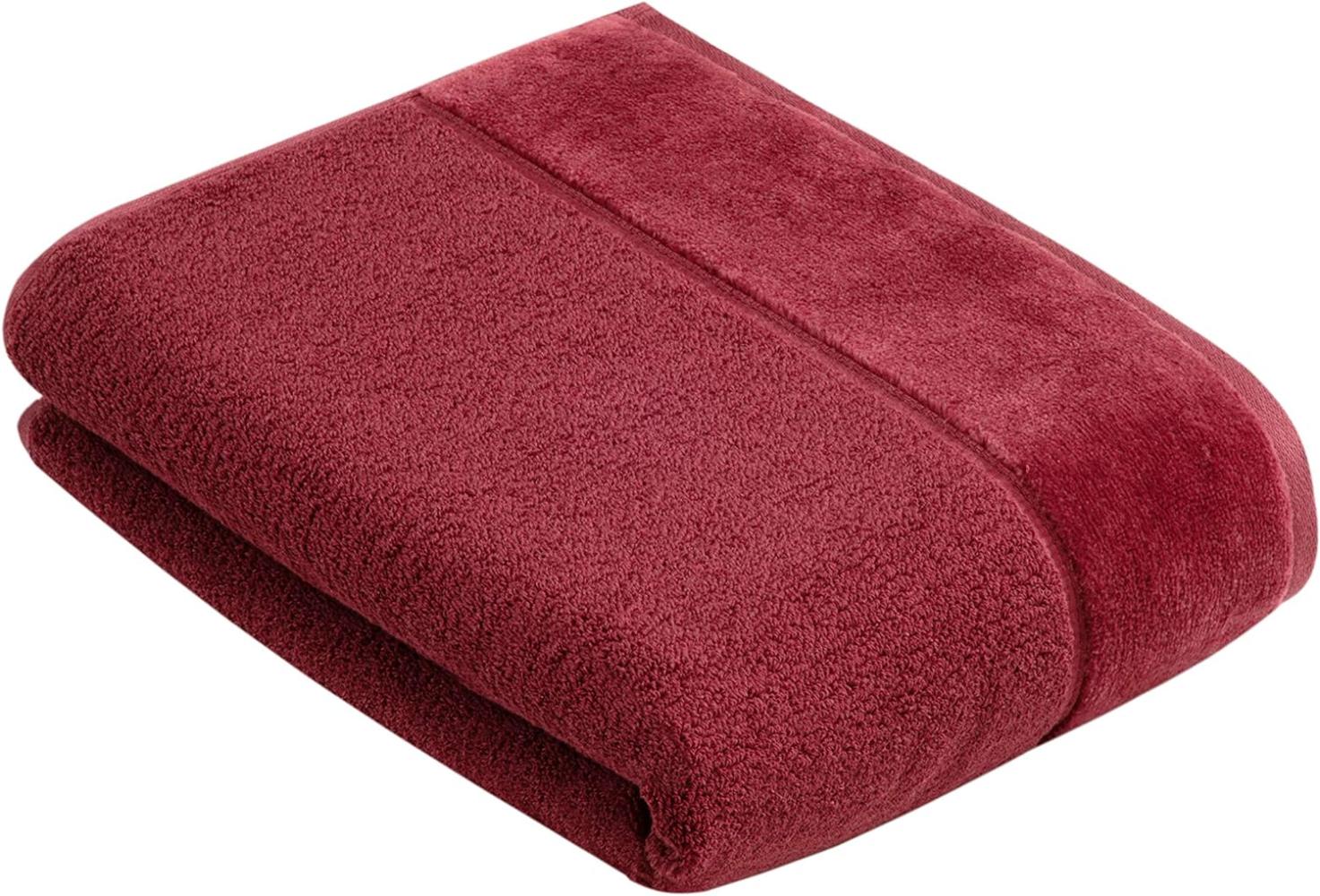 Vossen Baumwolle Handtücher Pure | Duschtuch 67x140 cm | red-rock Bild 1