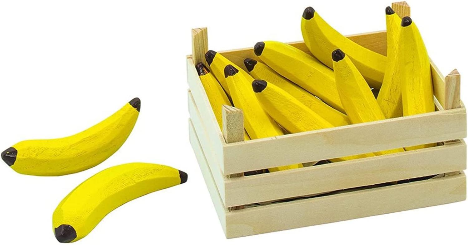 Goki 51670 - Kaufläden und Zubehör - Bananen, Obstkiste Bild 1