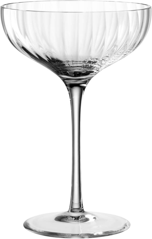 Leonardo Champagnerschale Poesia, Sektschale, Champagnerglas, Champagner Schale, Glas, Kristallglas, Klar, 260 ml, 069169 Bild 1