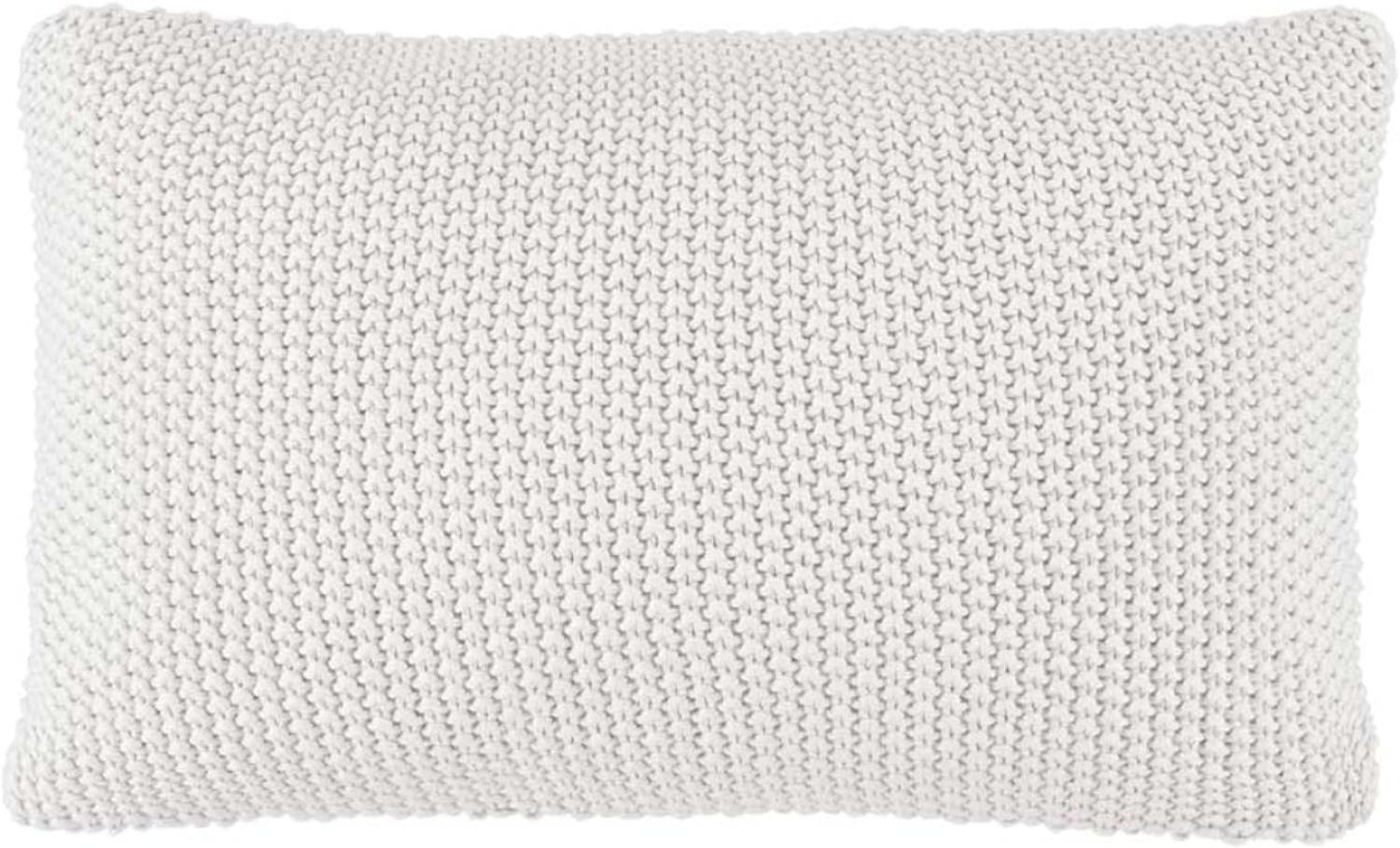 Marc O'Polo Home Dekokissen Nordic knit, aus gestrickter nachhaltiger Baumwolle Bild 1