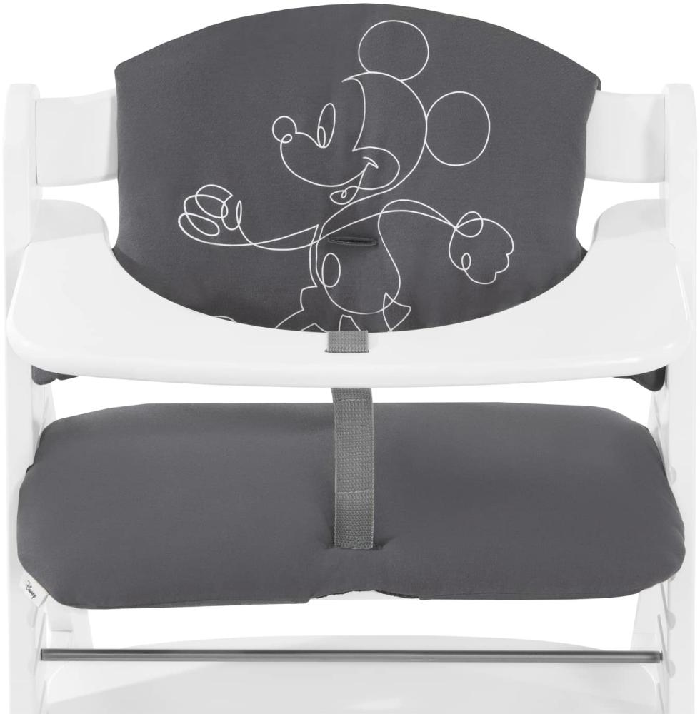 Hauck- Highchair Pad Select Mickey Mouse Anthracite Bild 1