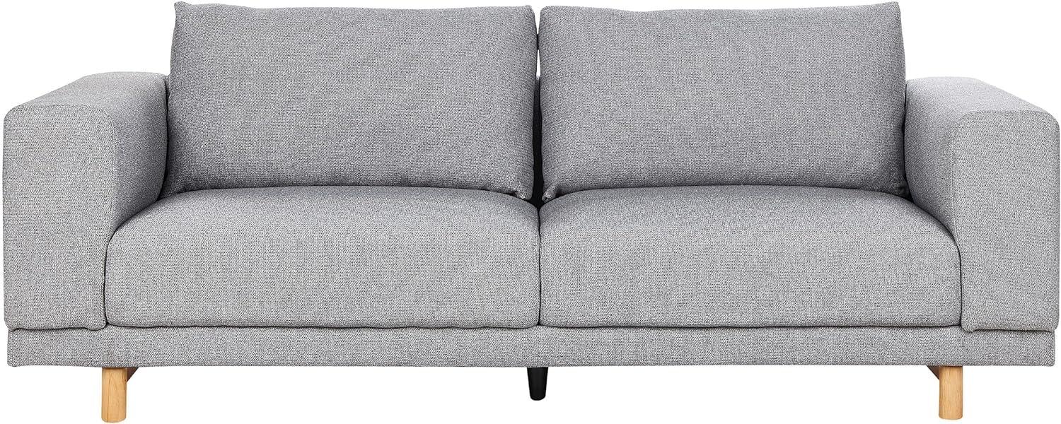 3-Sitzer Sofa hellgrau NIVALA Bild 1