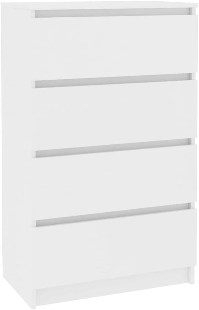 vidaXL Sideboard Weiß 60x35x98,5 cm Spanplatte Bild 1
