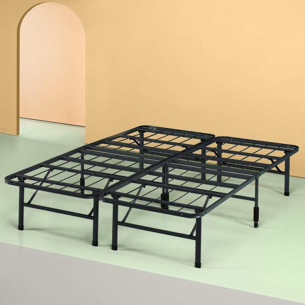 Zinus Shawn 35,5 cm SmartBase Platform Bed Rahmen, Metall, Schwarz, 150 x 190 cm Bild 1