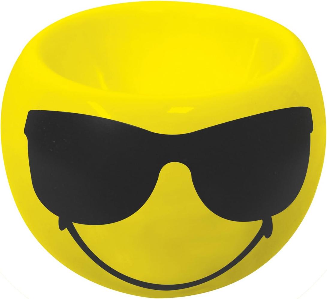 Zak Designs 6727 4464 Smiley Emoticon Sonnenbrille Eierbecher gelb Bild 1