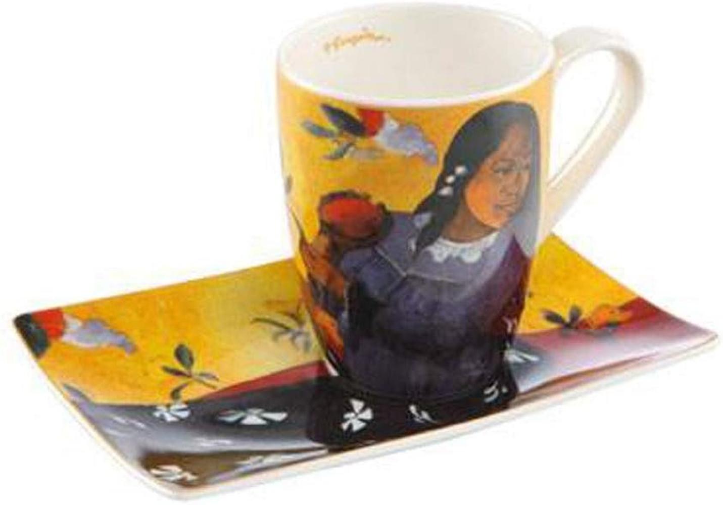 Goebel Artis Orbis Paul Gauguin Frau mit Mango - Künstlerbecher 67130011 Bild 1