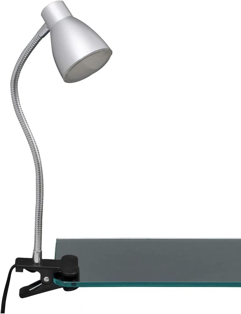 Briloner LED Klemmleuchte Grip Tischlampe Flexarm 200lm Titan 3W LED Lampe Licht Bild 1