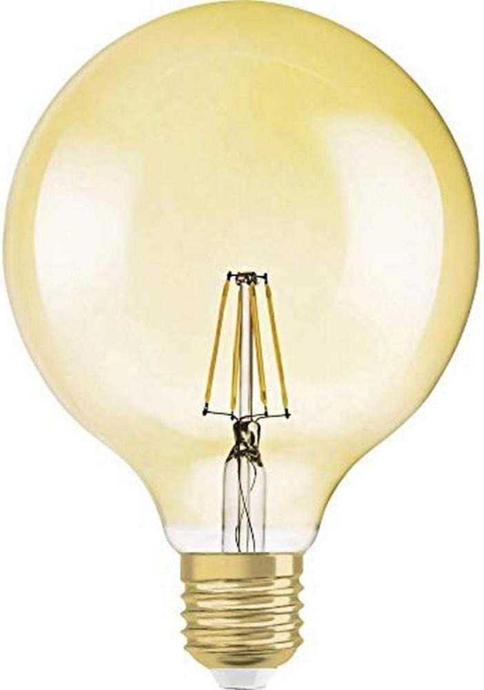 Osram LED-Lampe Vintage 1906 Globe 7W/825 (55W) Gold E27 Bild 1