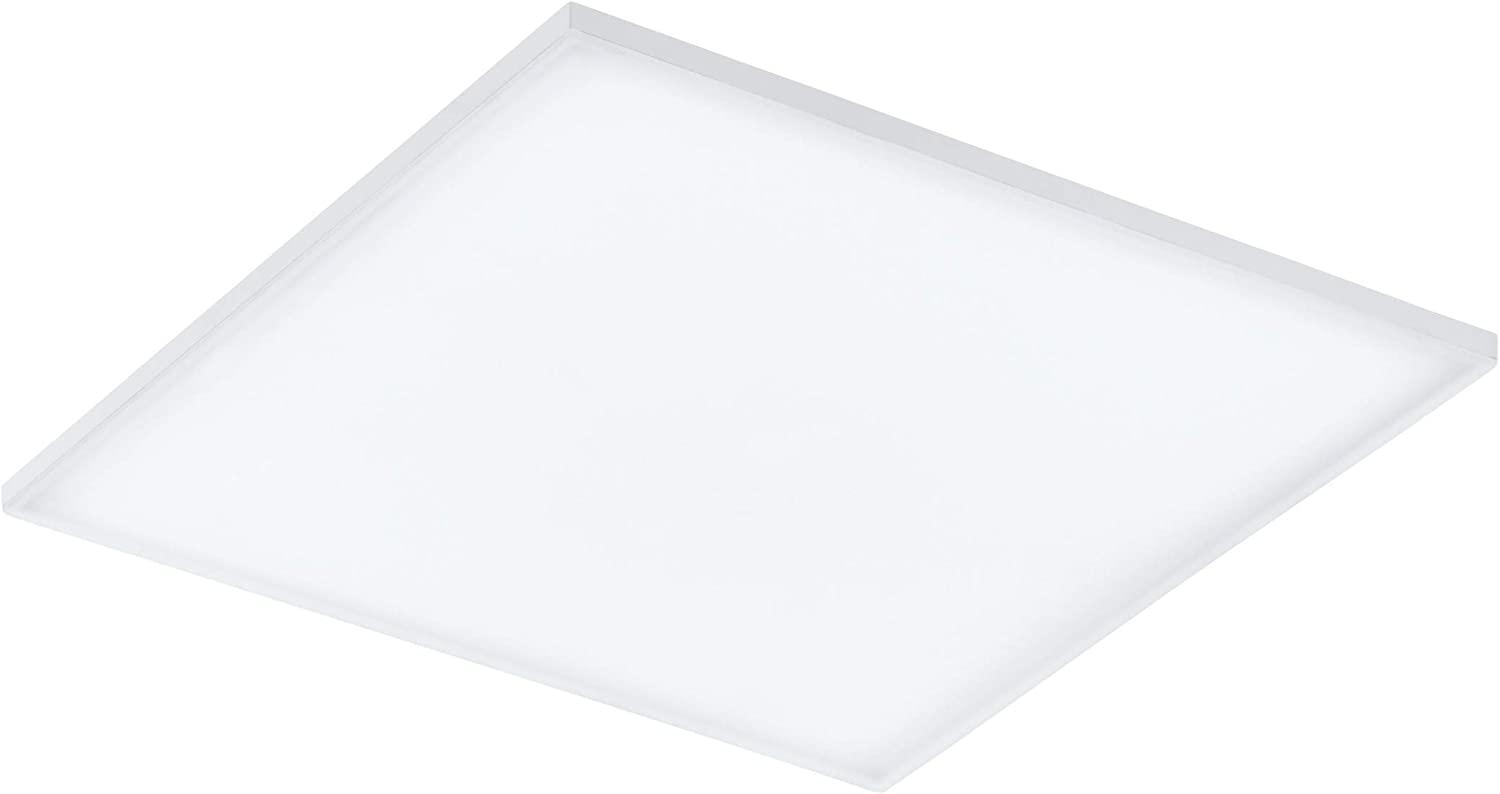 Eglo 98477 LED Deckenleuchte TURCONA weiß satiniert L:59,5cm B:59,5cm H:6cm rahmenloses Design Bild 1