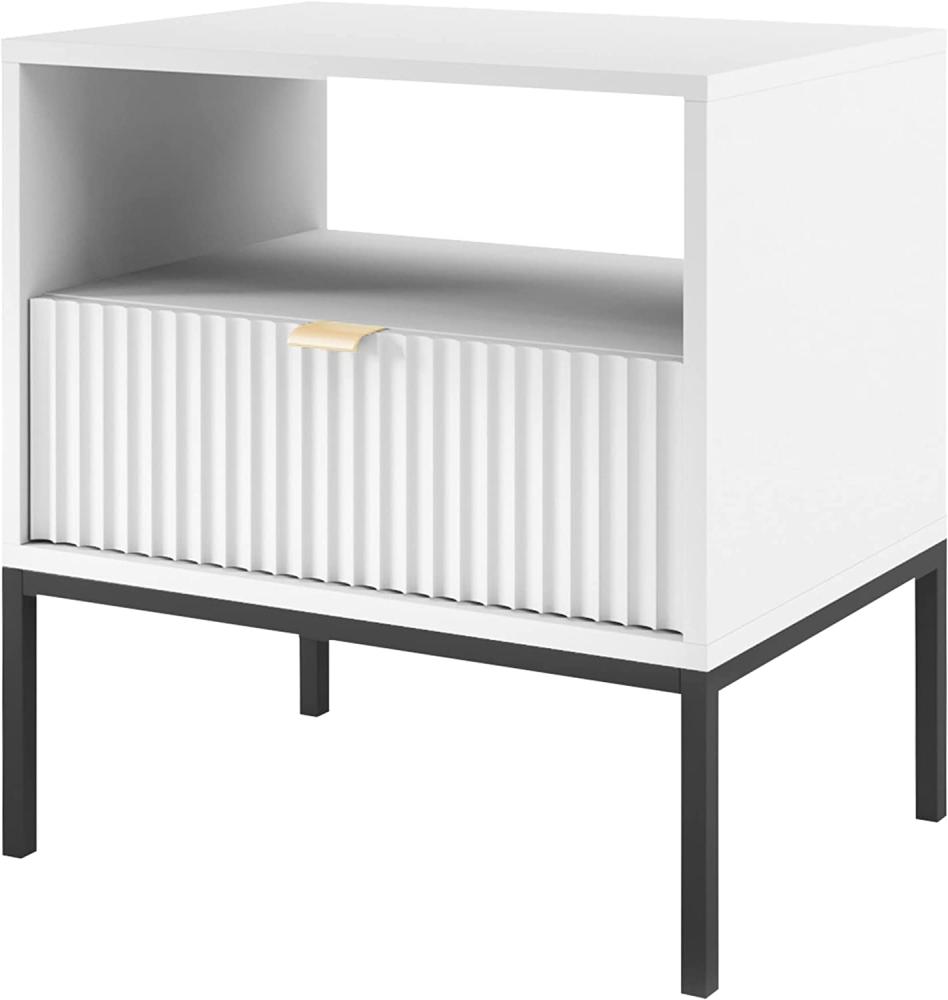 Nachttisch 'Sivone S54' Weiß Bild 1