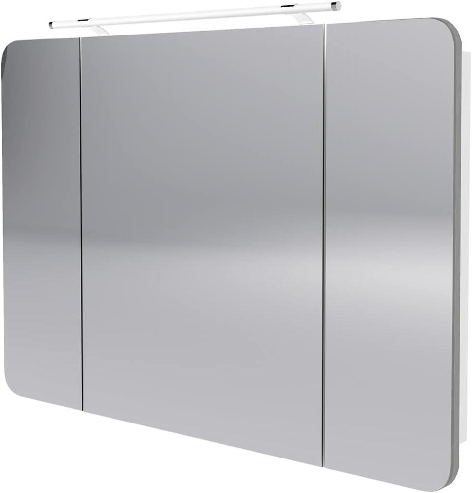 Fackelmann MILANO LED Spiegelschrank 110 cm, Weiß Bild 1