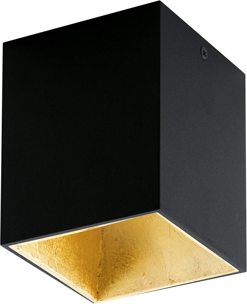 Eglo 94497 Deckenleuchte LED POLASSO schwarz, gold, LED max. 1X3,3W Bild 1